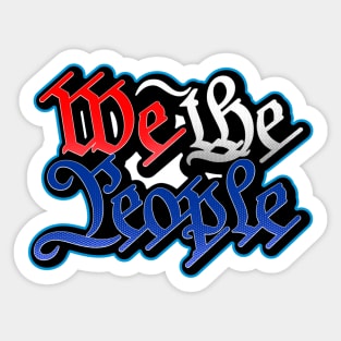 We the People Sticker